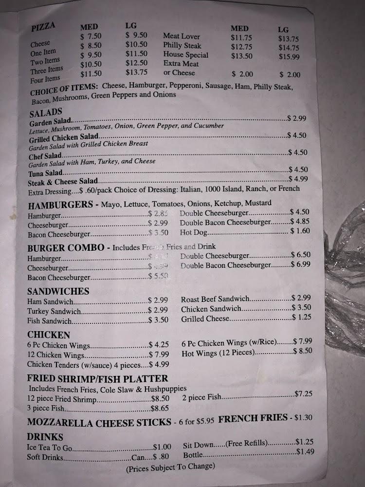Pa's Subs And Pizza Menu image 4